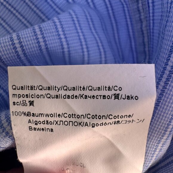 Hugo Boss Regular Fit Striped Cotton Long Sleeve Dress Shirt - Picture 6 of 8